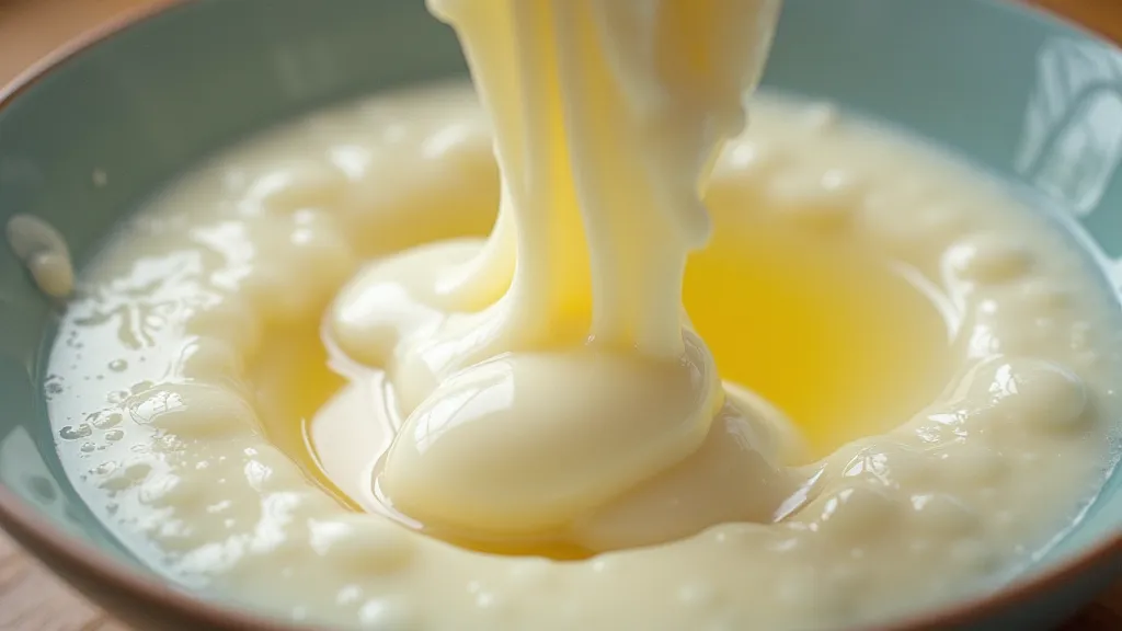 Lye reacting with oil
