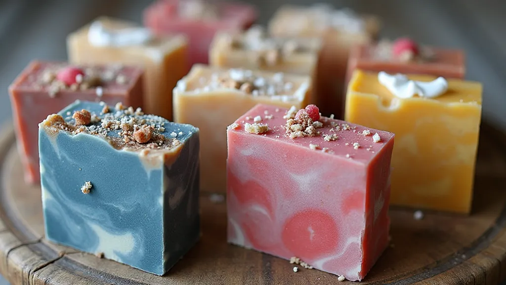 Collection of artisan soaps