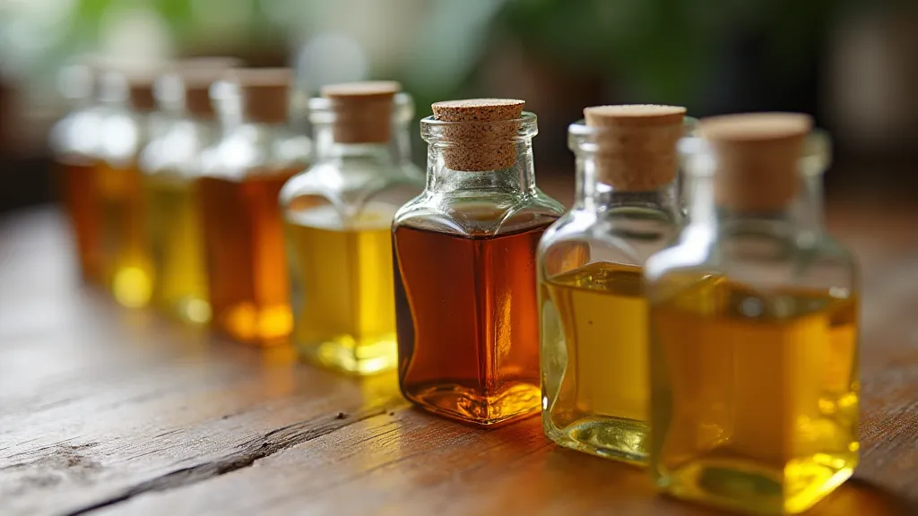 Various oils for soapmaking